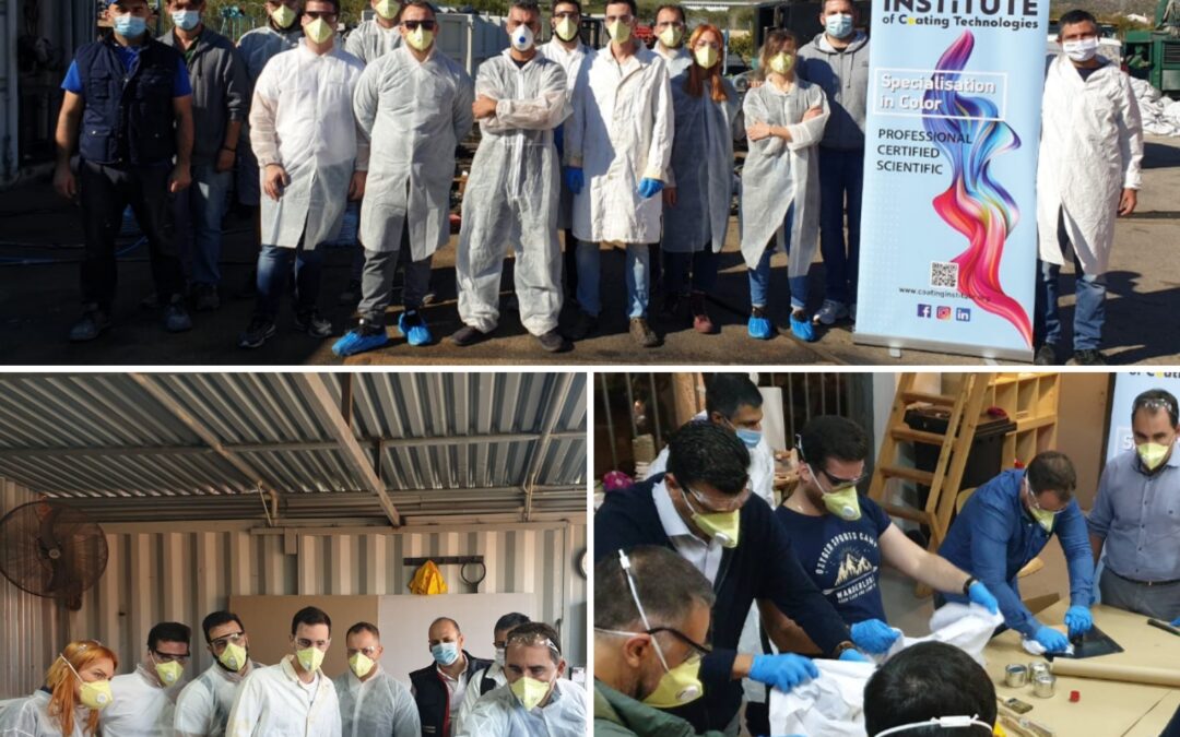 Completion of the 2nd course for coating applicator specialist