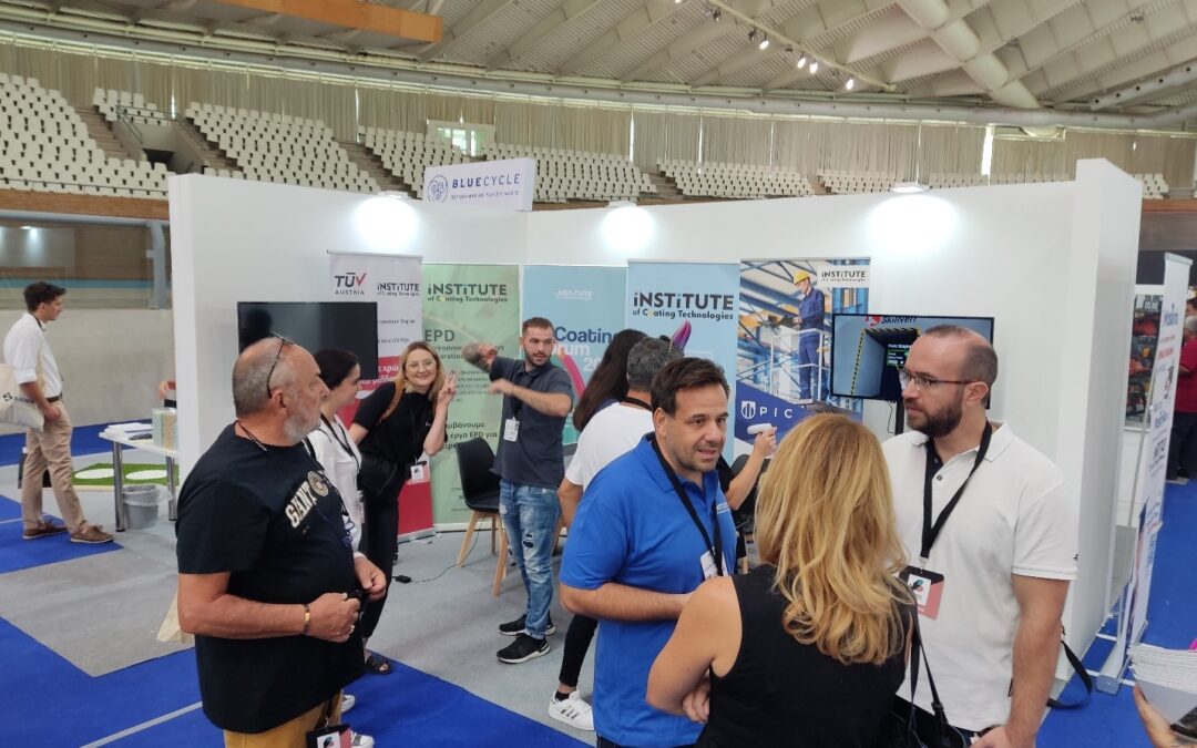 Η παρουσία του Ινστιτούτου Χρωμάτων στο Building Material Show 2023