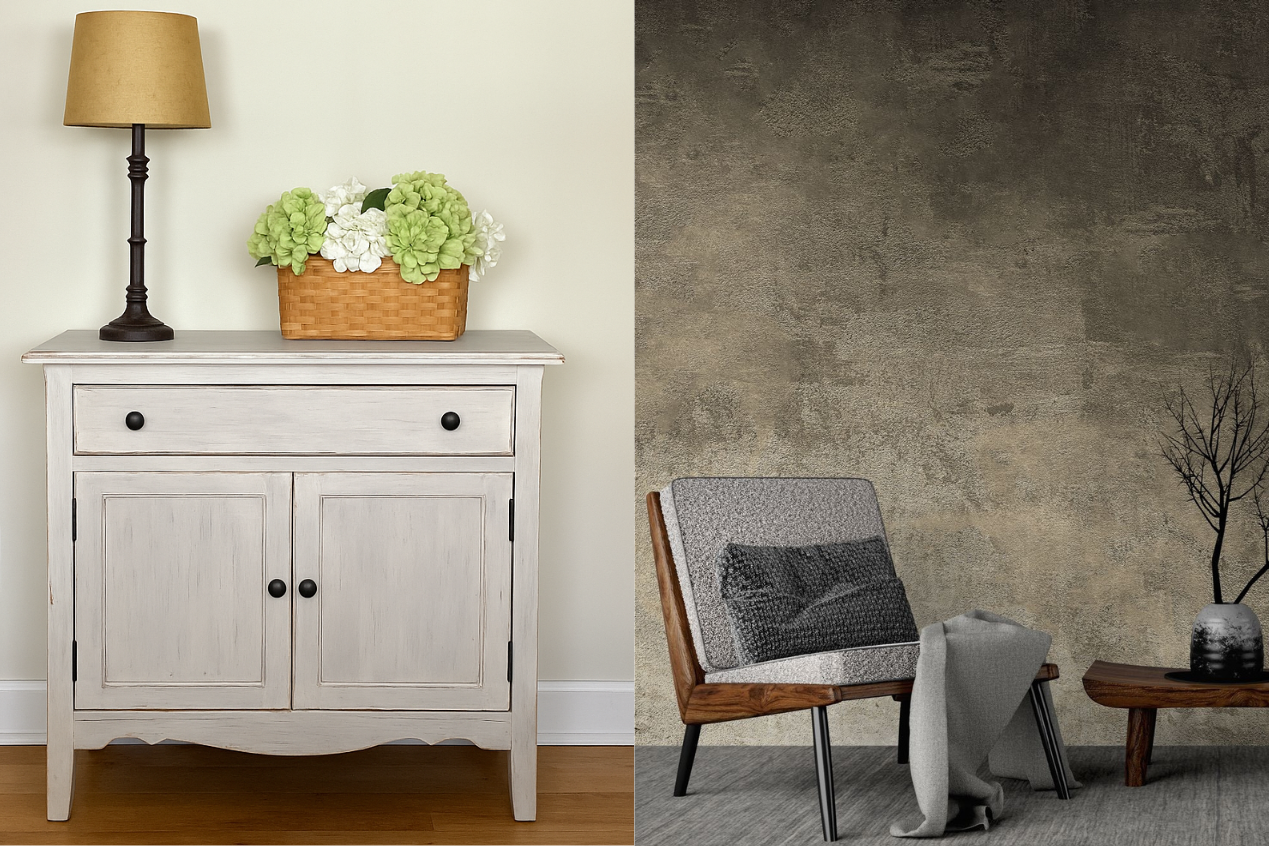 DIY – Εισαγωγή σε Βαφή Επίπλων & Τεχνοτροπίες τοίχων