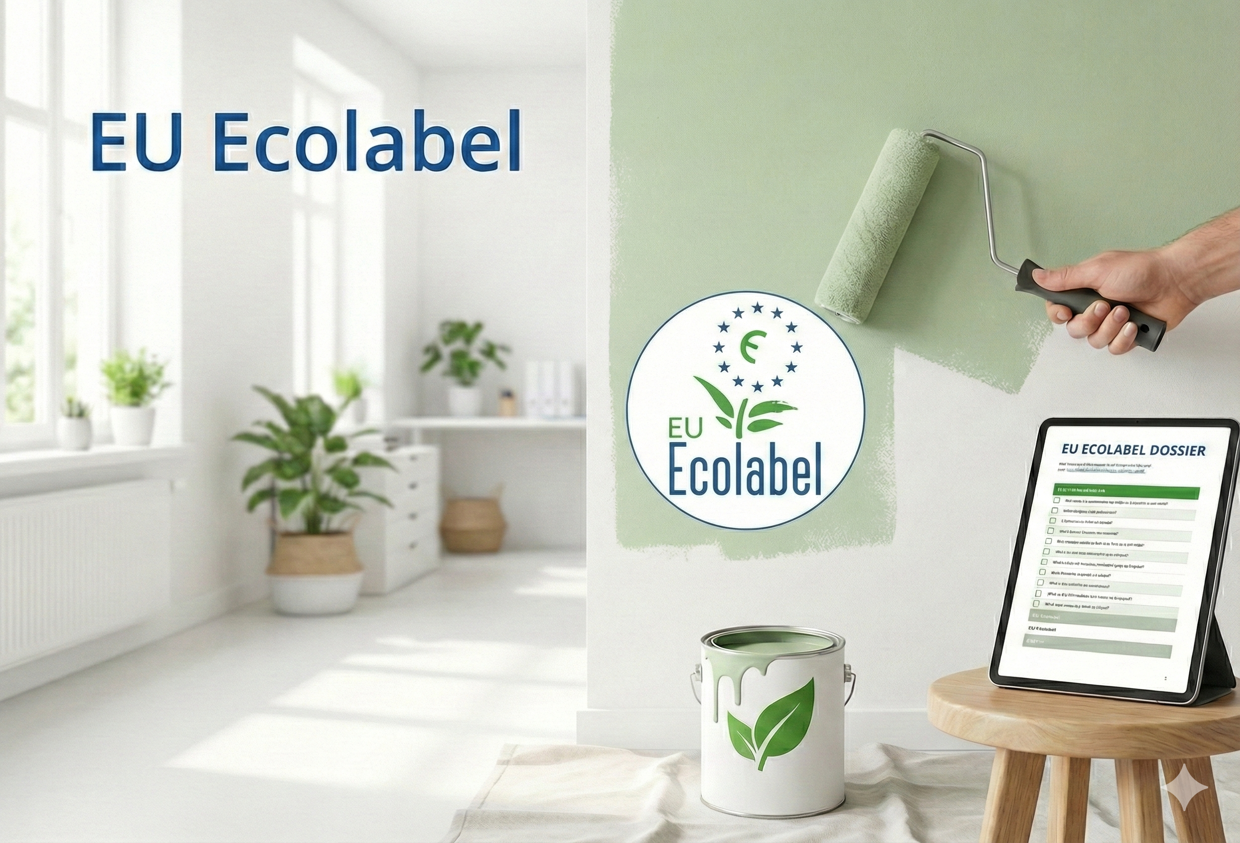 EU Ecolabel στα Χρώματα & Βερνίκια